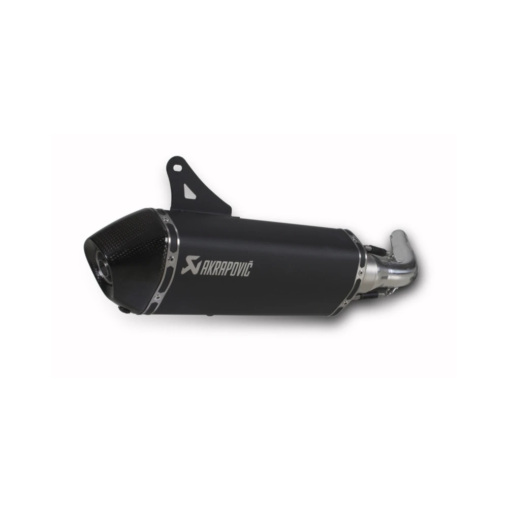 Auspuff AKRAPOVIC STREET LEGAL (SLIP-ON) in BLACK-LINE mit CARBON-ENDCAP z
