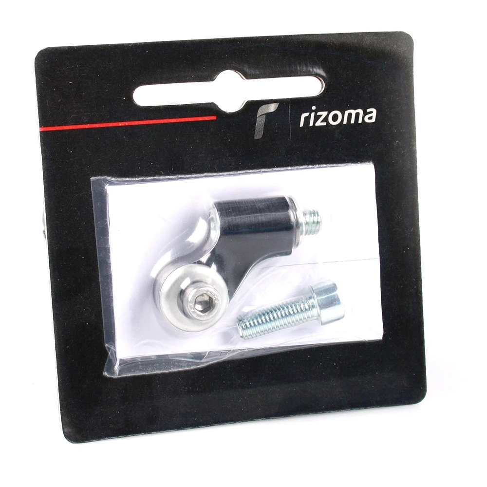 Spiegel- Adapter RIZOMA (1 Stück) in SCHWARZ zu BMW/Ducati/Kawasaki/Suzuki