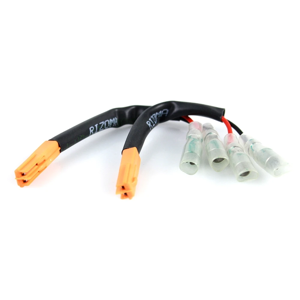 Verbindungskabel RIZOMA Paar (EE075H) für Motorrad Blinker (Originalstecke