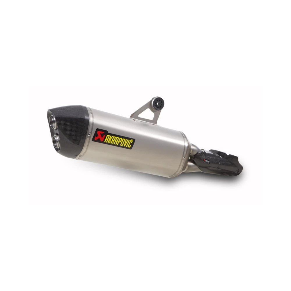 Auspuff AKRAPOVIC SLIP-ON in TITAN mit CARBON-ENDCAP zu BMW (CH Homologier