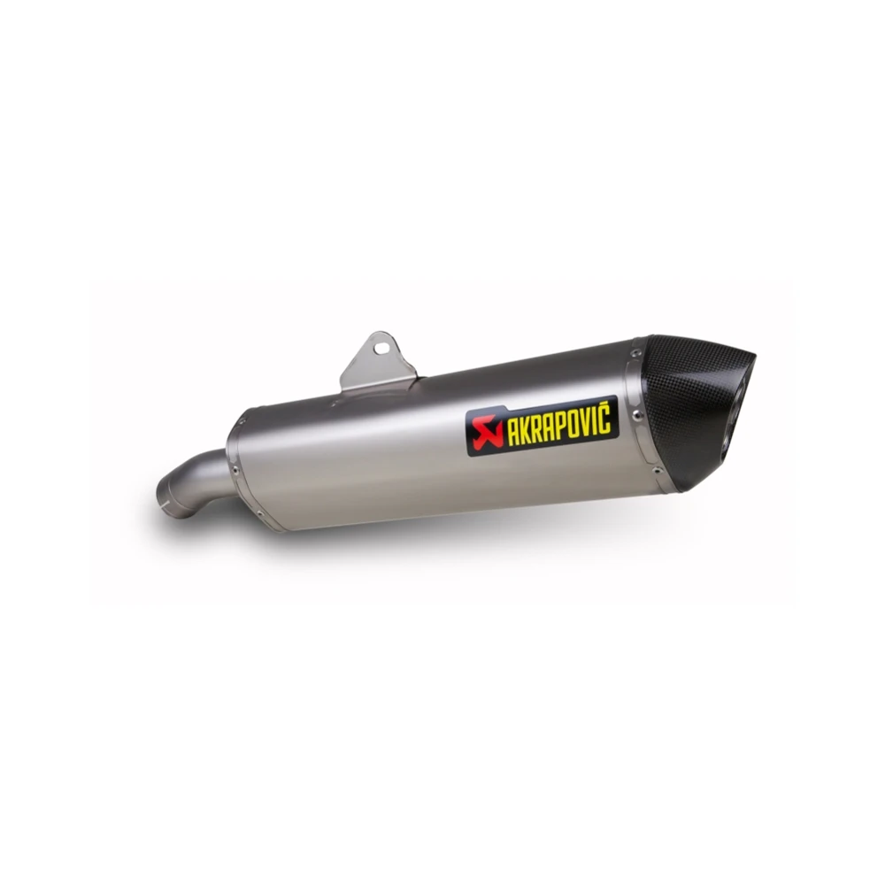 Auspuff AKRAPOVIC SLIP-ON in TITAN mit CARBON-ENDCAP zu BMW (CH Homologier