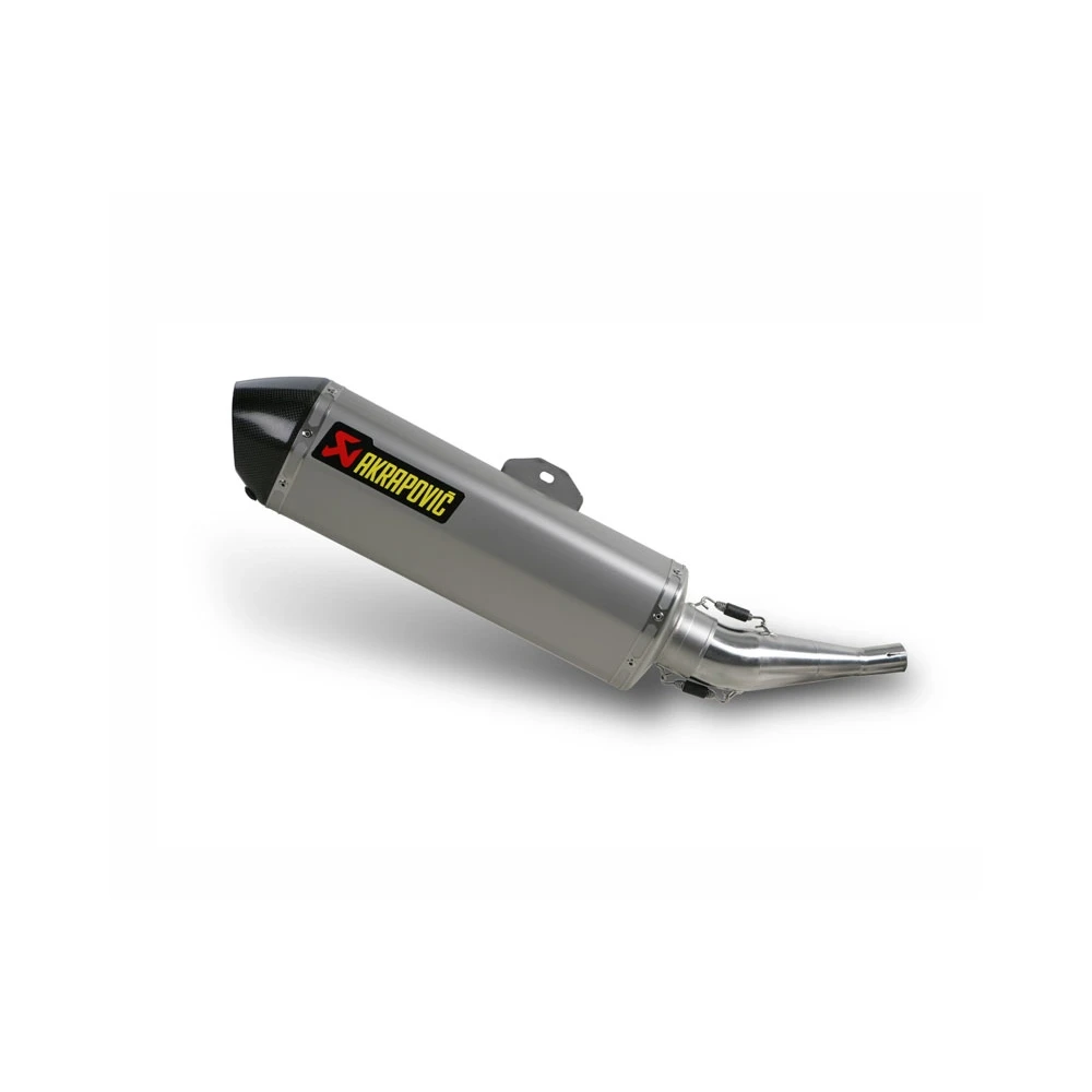 Auspuff AKRAPOVIC STREET LEGAL (SLIP-ON) in TITAN mit CARBON-ENDCAP zu Yam