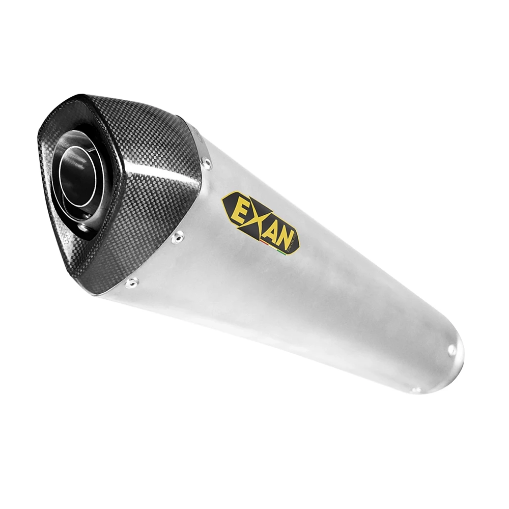 Auspuff EXAN X-Black Conic in inox zu Suzuki (CH-Hom)