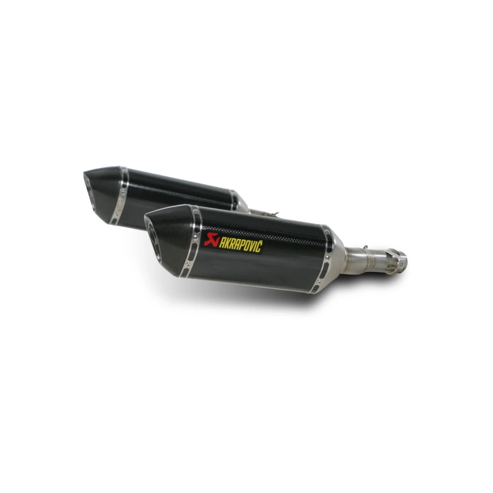 Auspuff AKRAPOVIC SLIP-ON in CARBON mit CARBON-ENDCAP zu Kawasaki (CH Homo