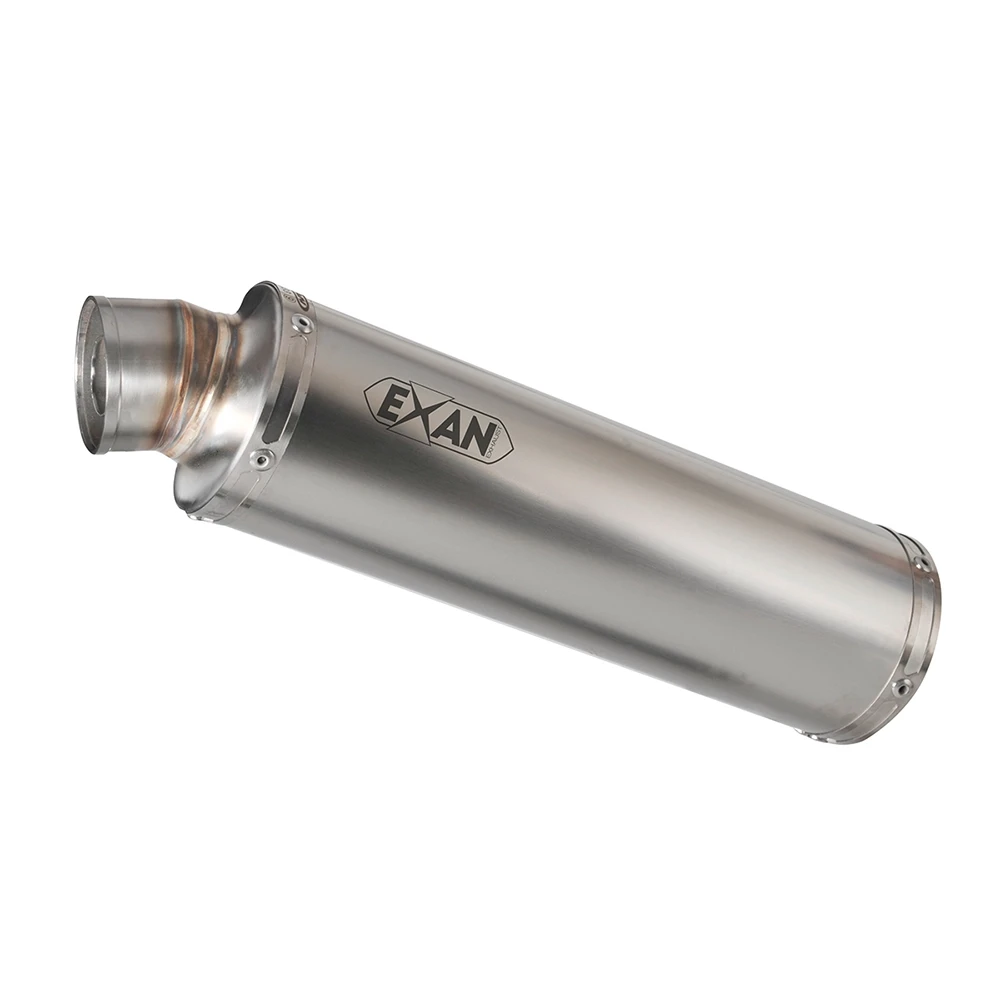 Auspuff EXAN X-GP in inox zu Triumph (CH-Hom)