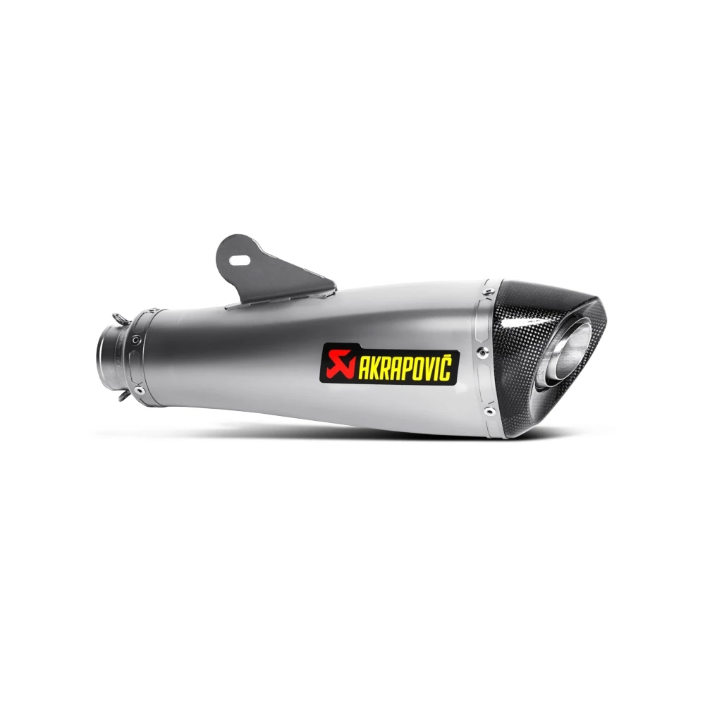 Auspuff AKRAPOVIC SLIP-ON in TITAN mit CARBON-ENDCAP zu BMW (CH Homologier
