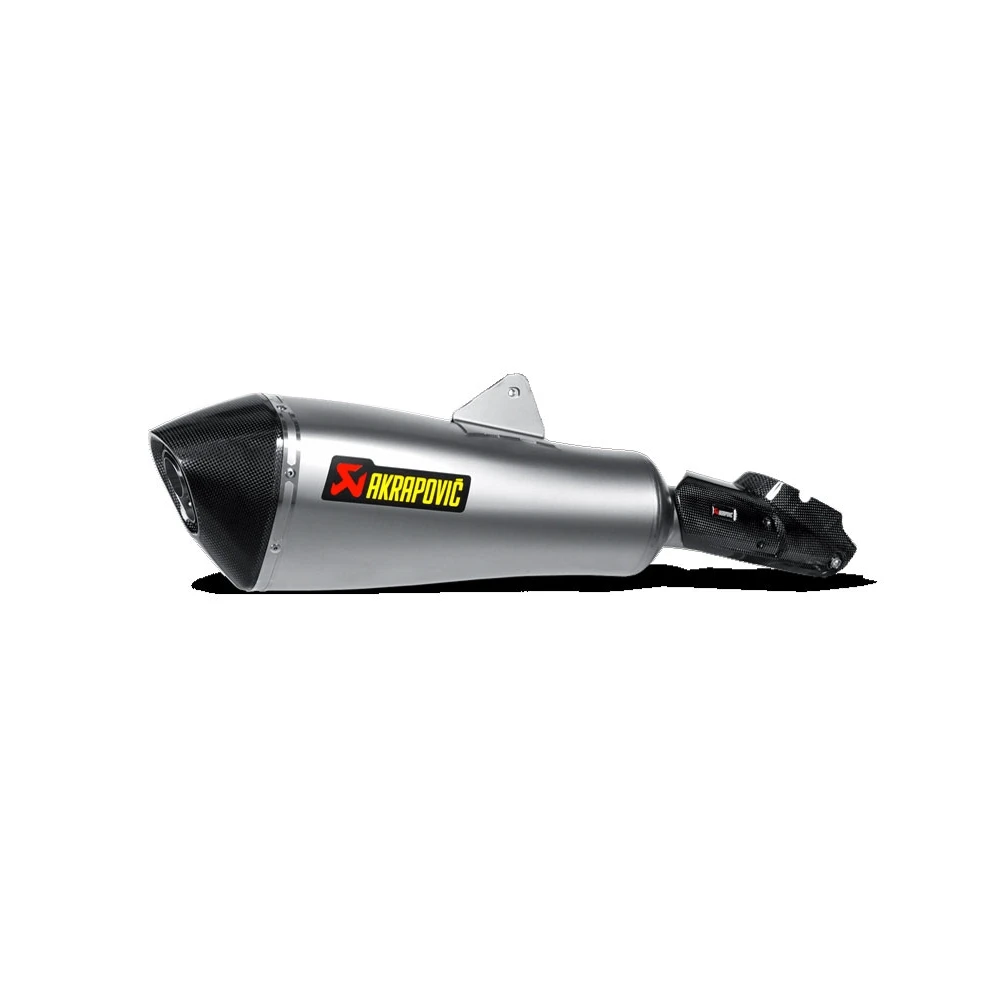 Auspuff AKRAPOVIC SLIP-ON in TITAN mit CARBON-ENDCAP zu BMW (CH Homologier