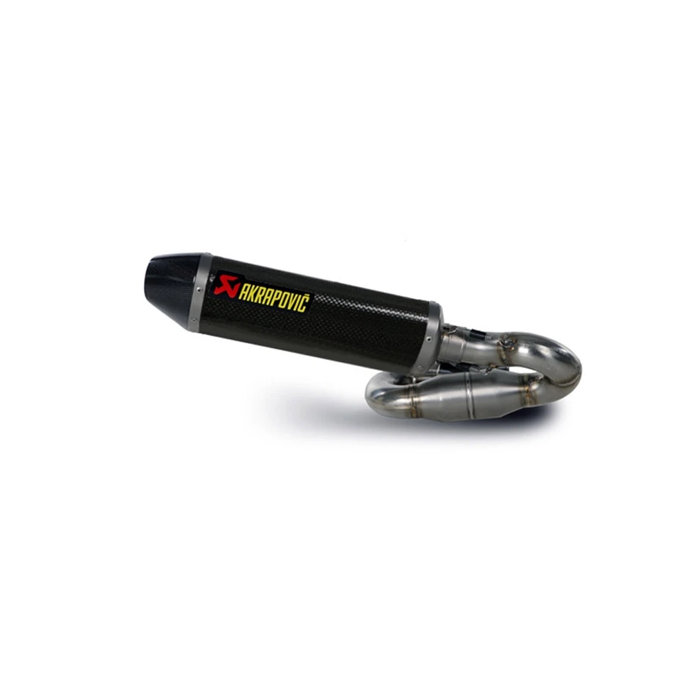 Auspuff AKRAPOVIC SLIP-ON in CARBON mit CARBON-ENDCAP zu Honda (CH Homolog