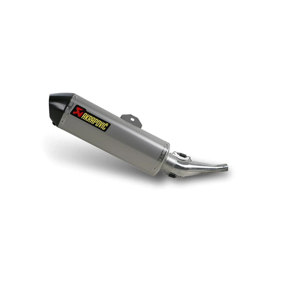 Auspuff AKRAPOVIC SLIP-ON in TITAN mit CARBON-ENDCAP zu Yamaha (CH Homolog