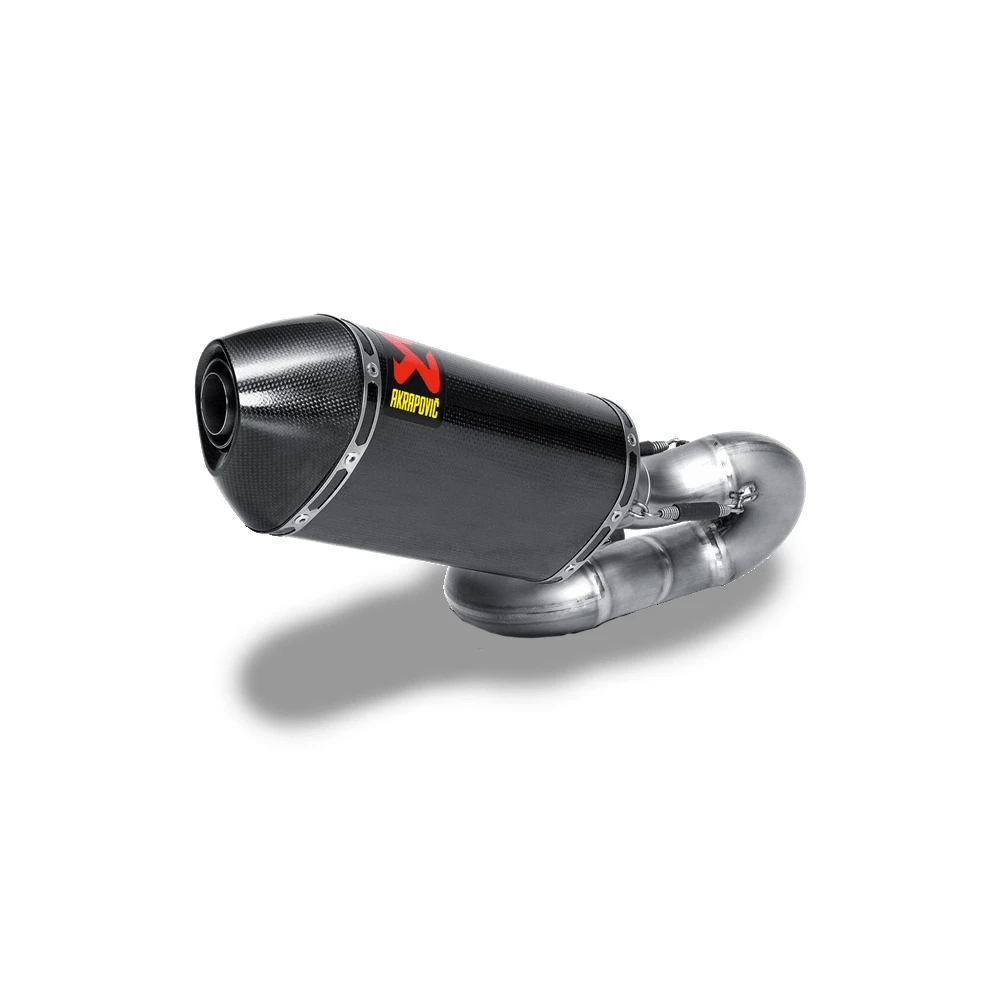 Auspuff AKRAPOVIC SLIP-ON in CARBON mit CARBON-ENDCAP zu Honda (CH Homolog