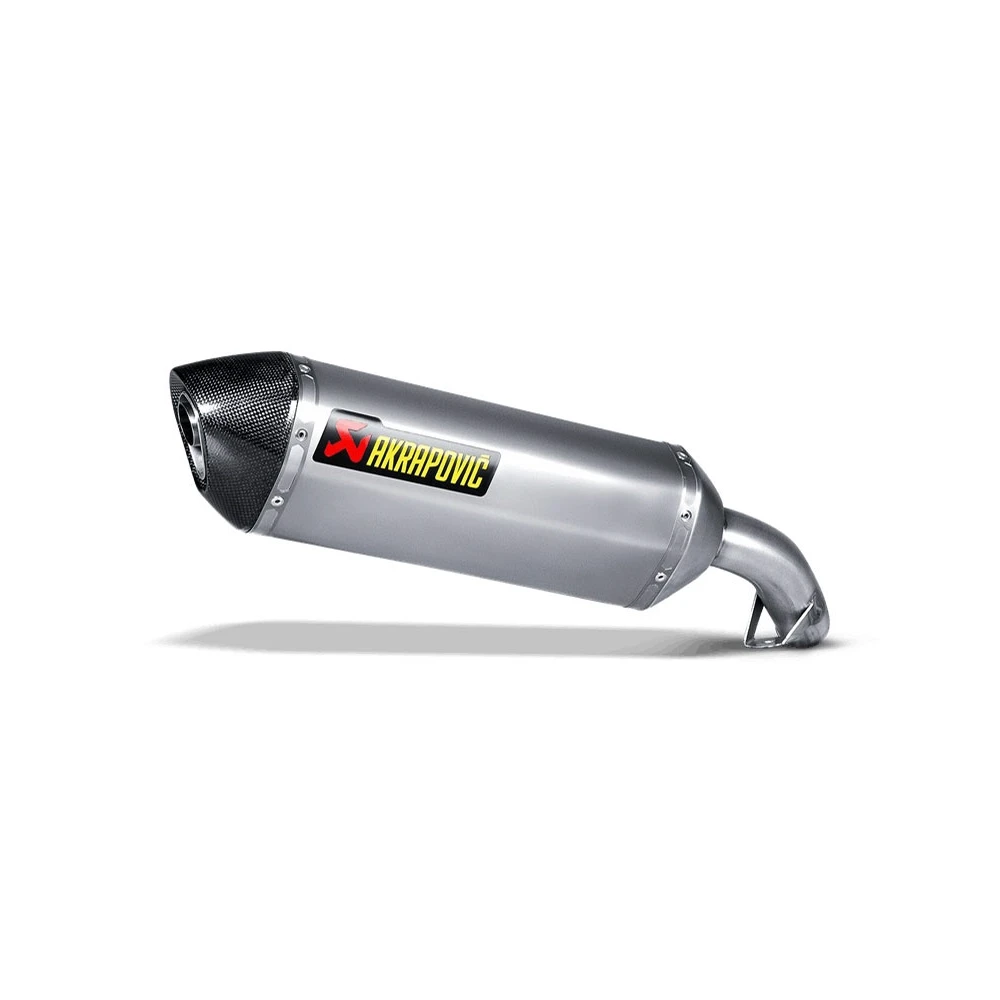 Auspuff AKRAPOVIC HEXAGONAL SLIP-ON in TITAN mit CARBON-ENDCAP zu Honda (C