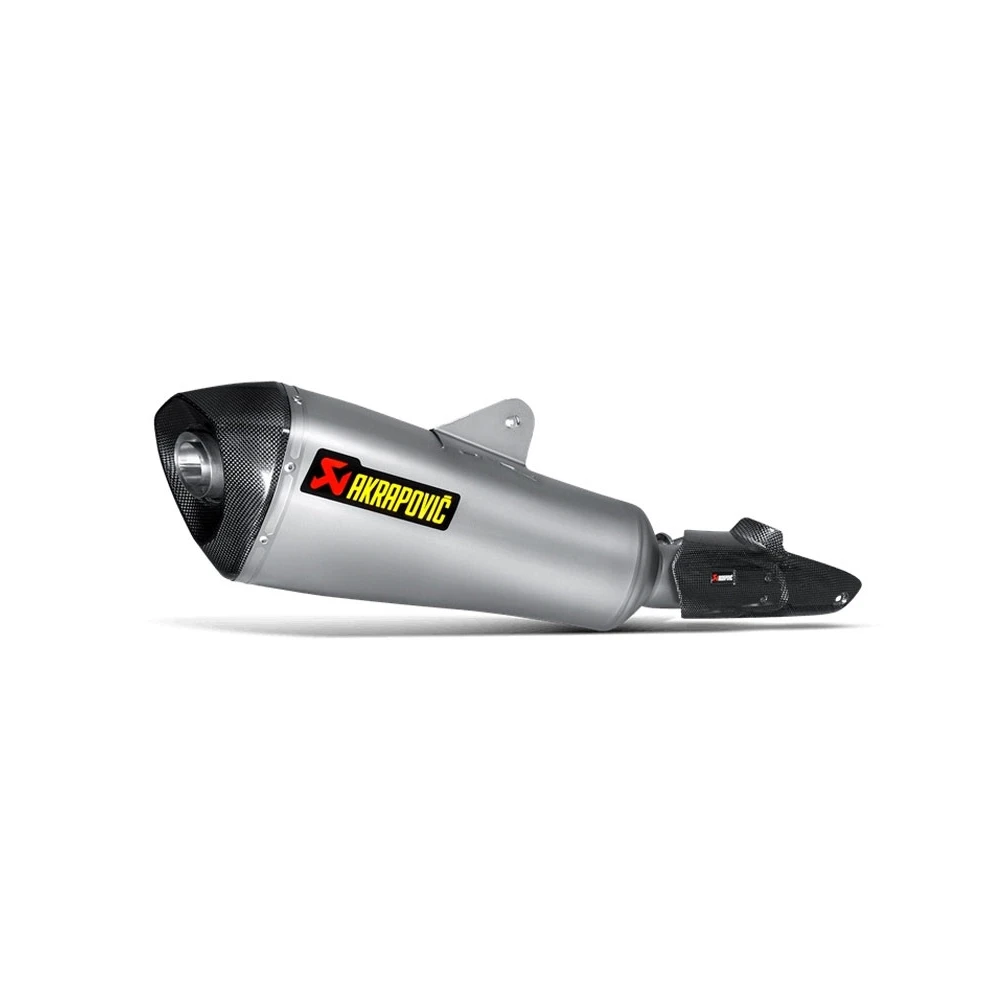 Auspuff AKRAPOVIC SLIP-ON in TITAN mit CARBON-ENDCAP zu BMW (CH Homologier