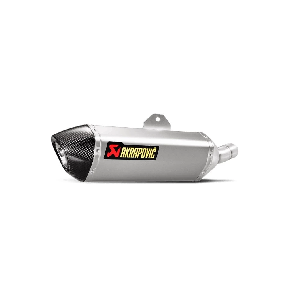 Auspuff AKRAPOVIC HEXAGONAL (SLIP-ON) in TITAN mit CARBON-ENDCAP zu Kawasa