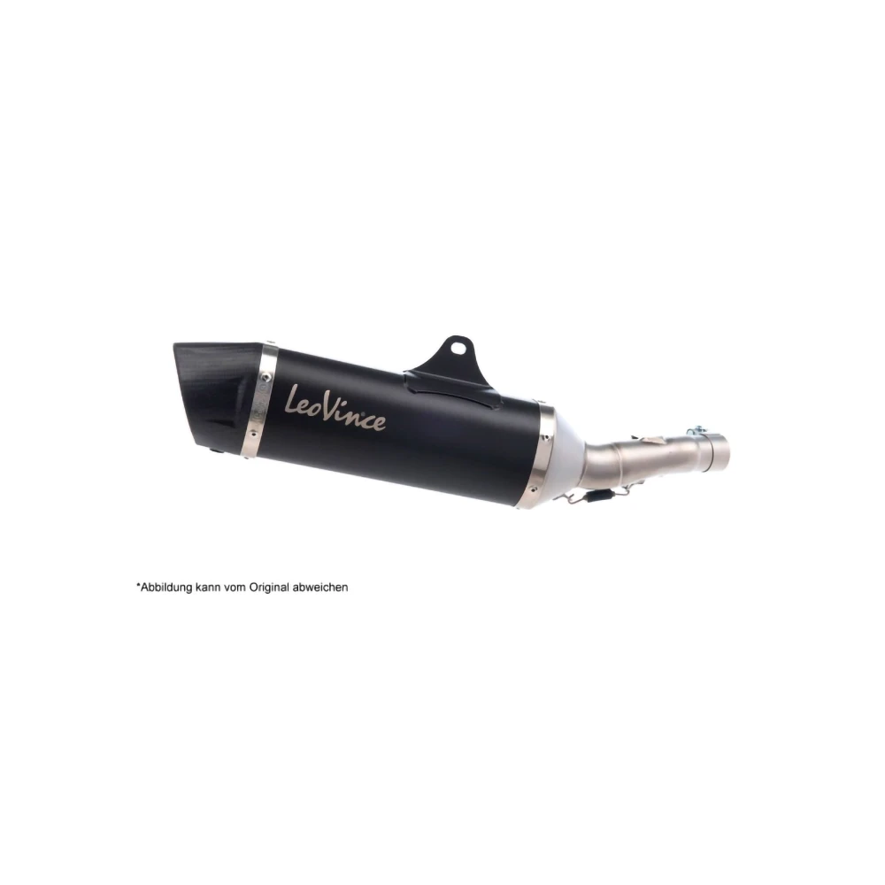 Auspuffanlage LeoVince (1in1) Nero in inox-schwarz zu KTM (CH-Hom)
