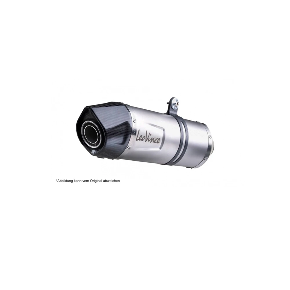 Auspuffanlage LeoVince (4in2in1) LV One Evo in inox zu Honda (CH-Hom)