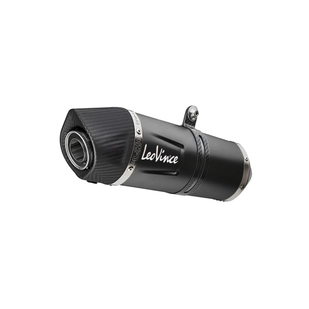 Auspuffanlage LeoVince (2in1) LV One Evo in inox-schwarz zu Yamaha (CH-Hom)