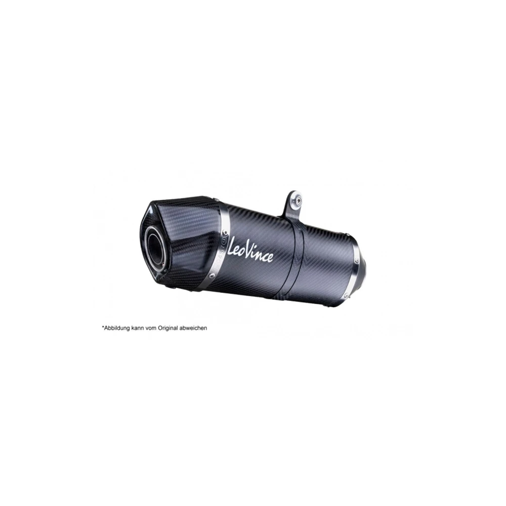 Auspuff LeoVince LV One Evo in carbon zu BMW (CH-Hom)