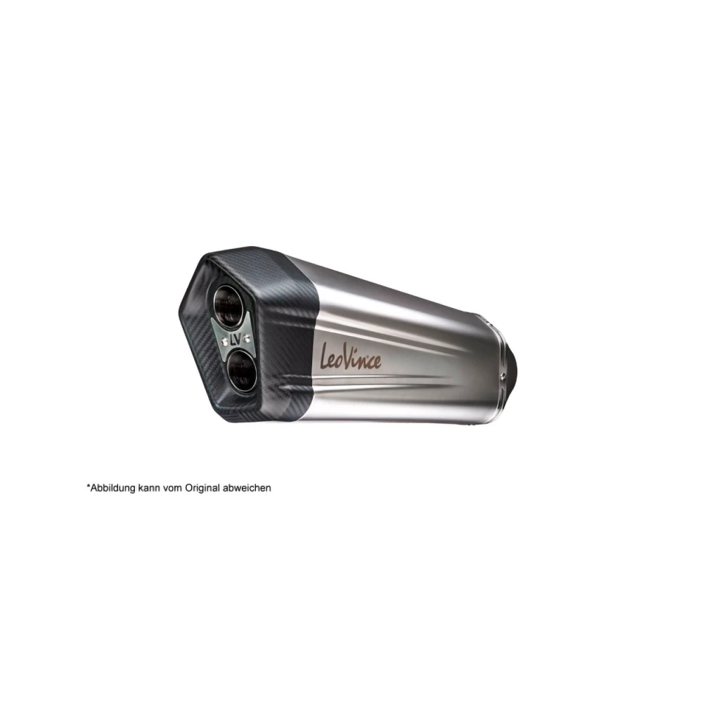 Auspuffanlage LeoVince (2in2) LV-12 in inox zu Yamaha (CH-Hom)