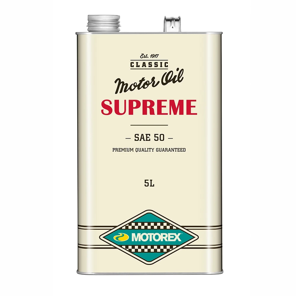 Motorenöl 4-Takt SAE 50 Motorex CLASSIC LINE SUPREME Veteranenfahrzeuge 5 L