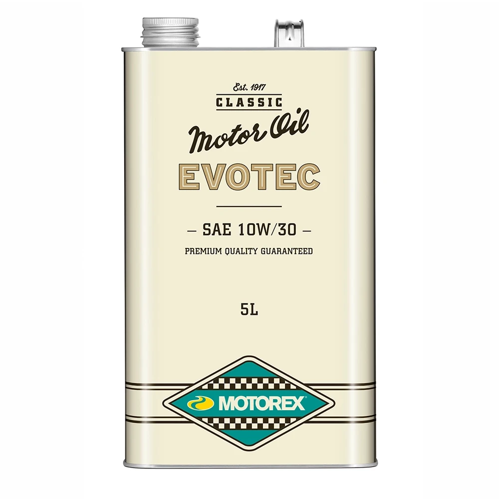 Motorenöl 4-Takt SAE 10W-30 Motorex CLASSIC LINE EVOTEC Veteranenfahrzeuge 5 L