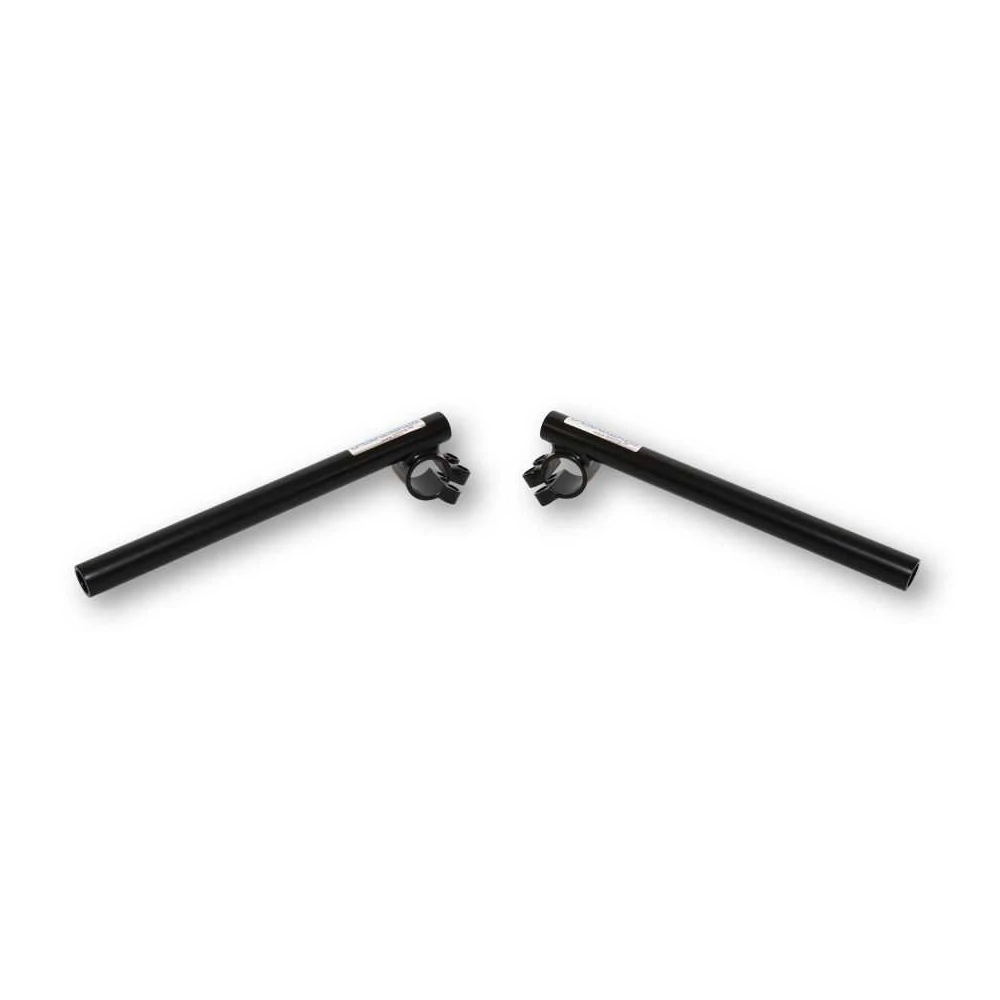 Lenkerstummel FEHLING (Paar) Ø 22mm in SCHWARZ (Anschluss: Ø 35mm x L 26.5
