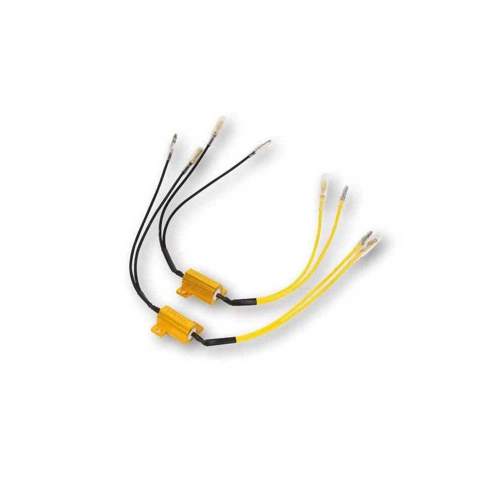 Widerstände SHIN YO (Paar) UNIVERSAL 7.5Ohm/25W inkl. Kabel mit 2 Anschlüs