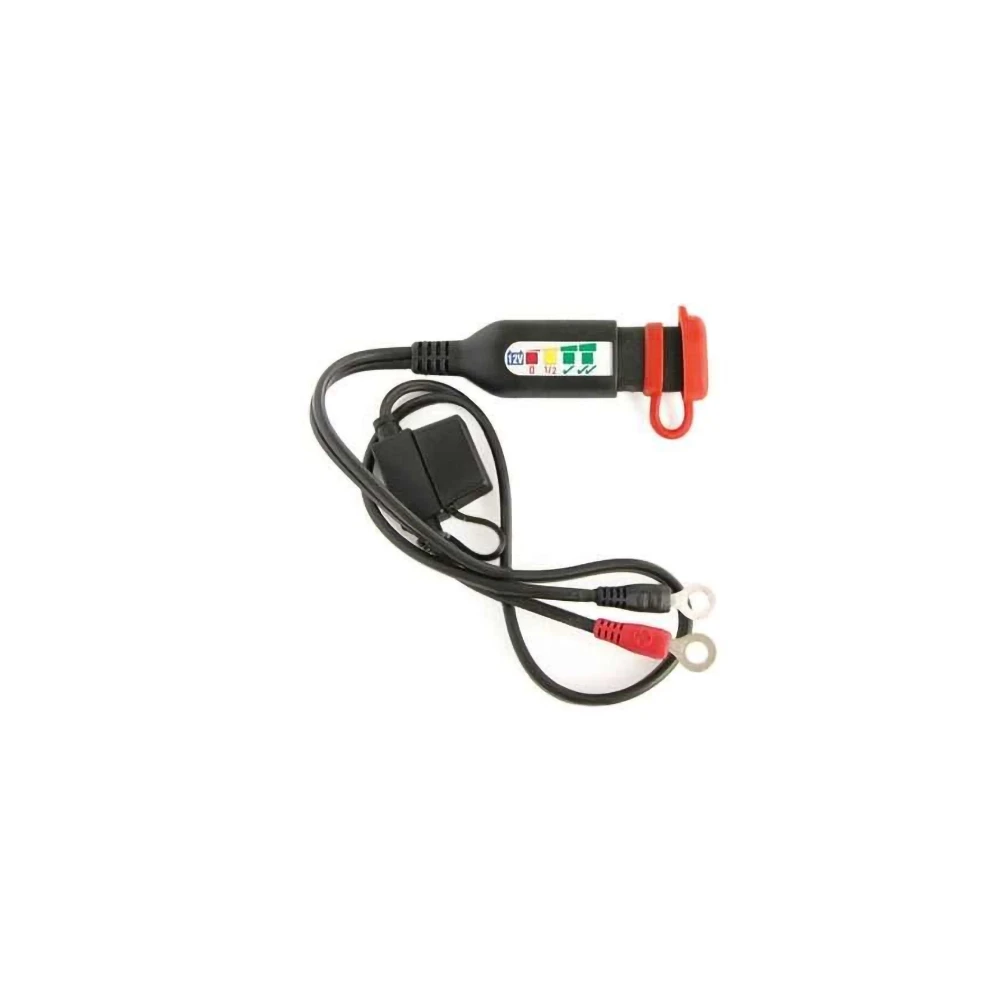 Batterieanschlussset tecMATE M6 mit Sicherung, Batt. Statusanzeige, witter