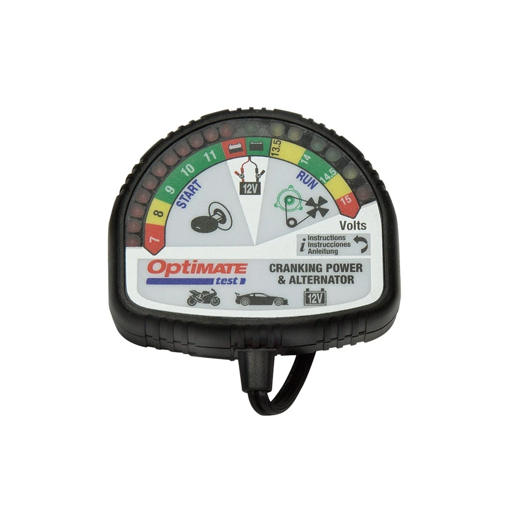Batterietester tecMATE OPTIMATE TEST Cranking & Alternator 12V (TS120N)