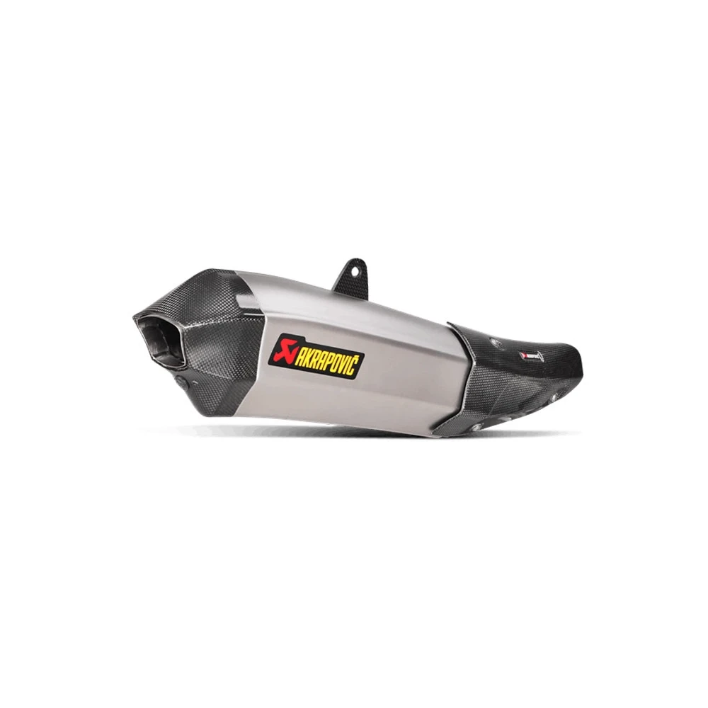 Auspuff AKRAPOVIC HX2 - HEXAGONAL (SLIP-ON) in TITAN mit CARBON-ENDCAP zu
