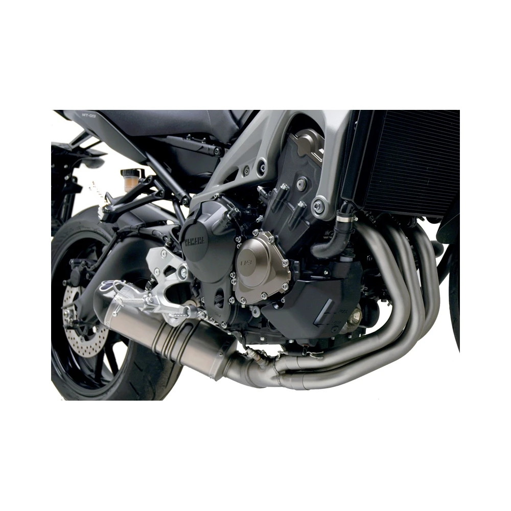 Auspuffanlage TERMIGNONI RELEVANCE in EDELSTAHL zu Yamaha (CH Homologiert)
