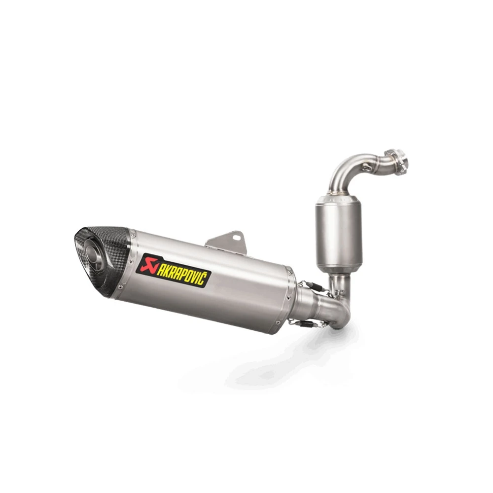 Auspuffanlage AKRAPOVIC RACING-LINE in TITAN mit CARBON-ENDCAP zu BMW (CH