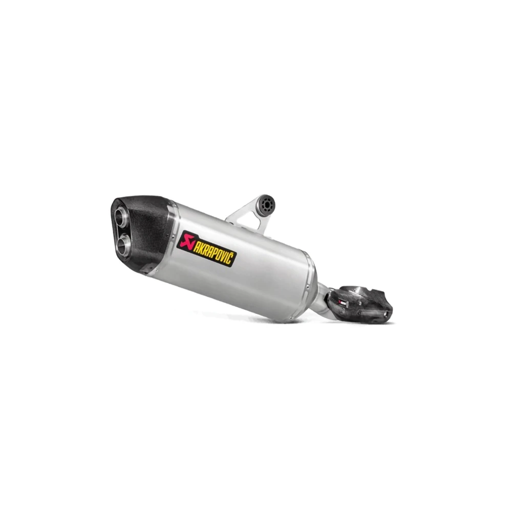 Auspuff AKRAPOVIC SLIP-ON in TITAN mit CARBON-ENDCAP zu BMW (CH Homologier