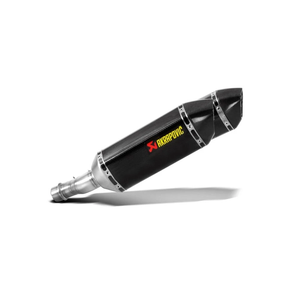 Auspuff AKRAPOVIC SLIP-ON in CARBON mit CARBON-ENDCAP zu Kawasaki (CH Homo