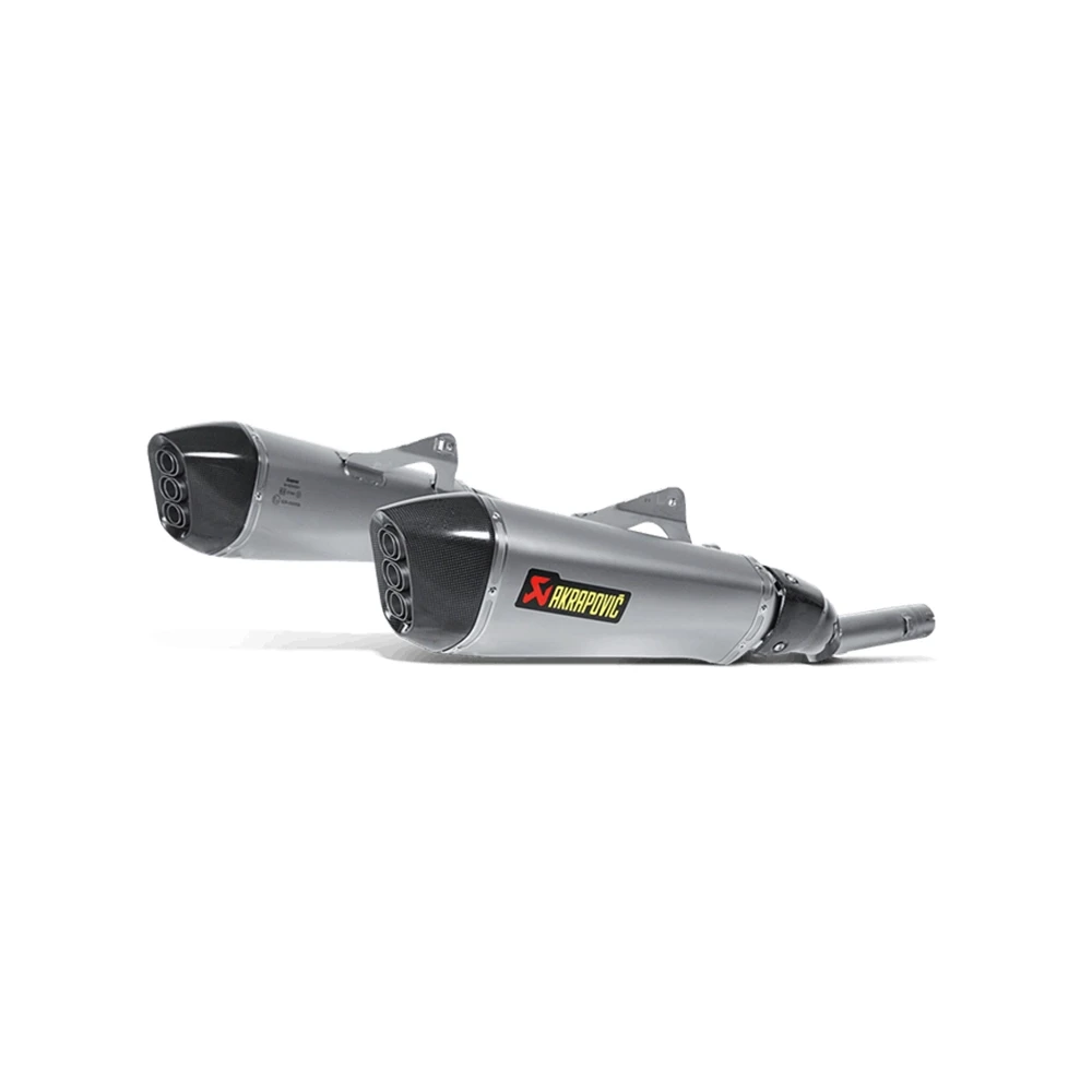 Auspuff AKRAPOVIC SLIP-ON in TITAN mit CARBON-ENDCAP zu BMW (CH Homologier