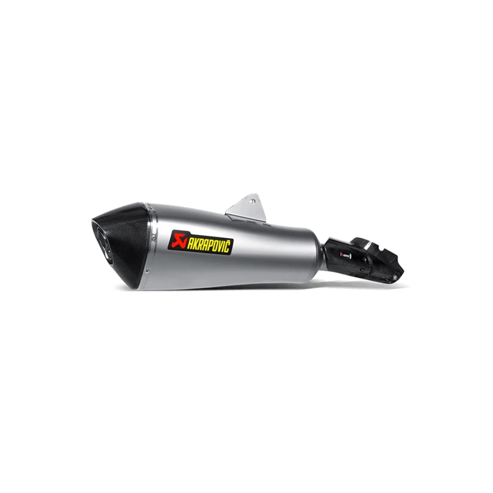 Auspuff AKRAPOVIC SLIP-ON in TITAN mit CARBON-ENDCAP zu BMW (CH Homologier