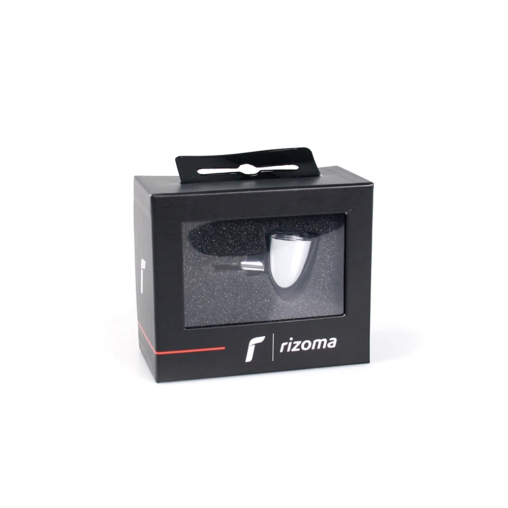 Blinker RIZOMA (1 Stück) IRIDE L mit SMD LED in CHROM inkl. Positionslicht