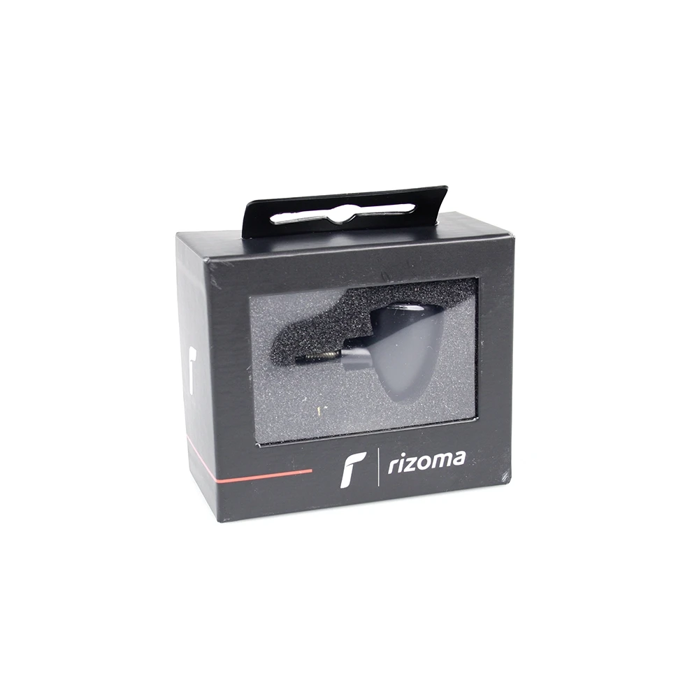 Blinker RIZOMA (1 Stück) IRIDE L mit SMD LED in SCHWARZ inkl. Positionslic