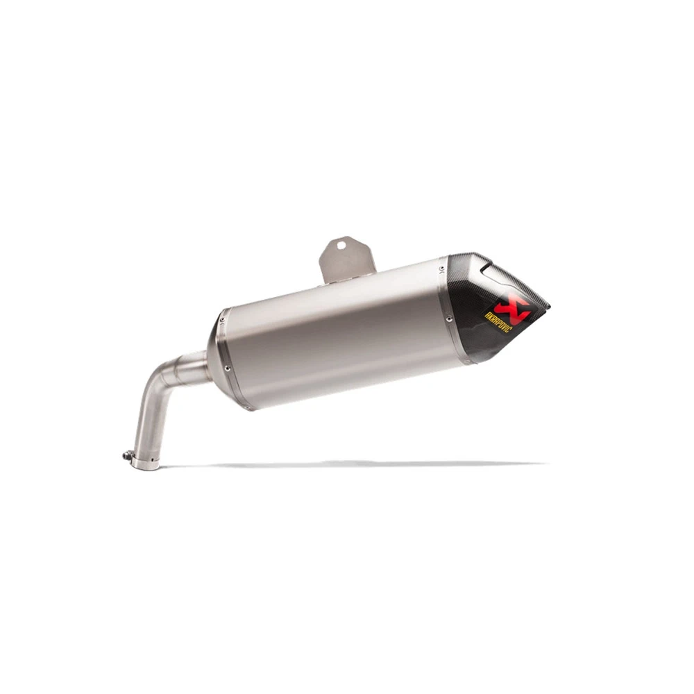 Auspuff AKRAPOVIC SLIP-ON in TITAN mit CARBON-ENDCAP zu Yamaha (CH Homolog