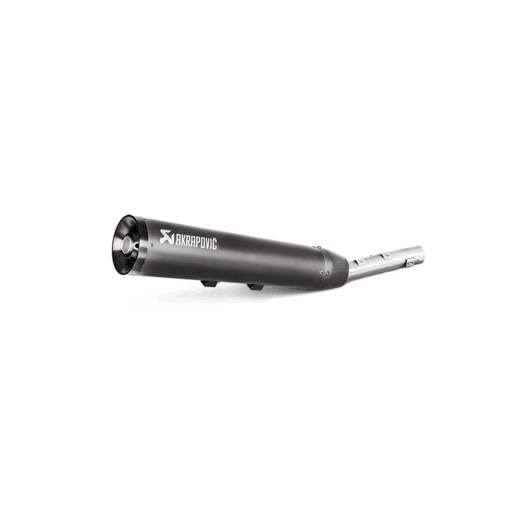 Auspuff AKRAPOVIC SLIP-ON in INOX-SCHWARZ zu Yamaha (CH Homologiert) benöt