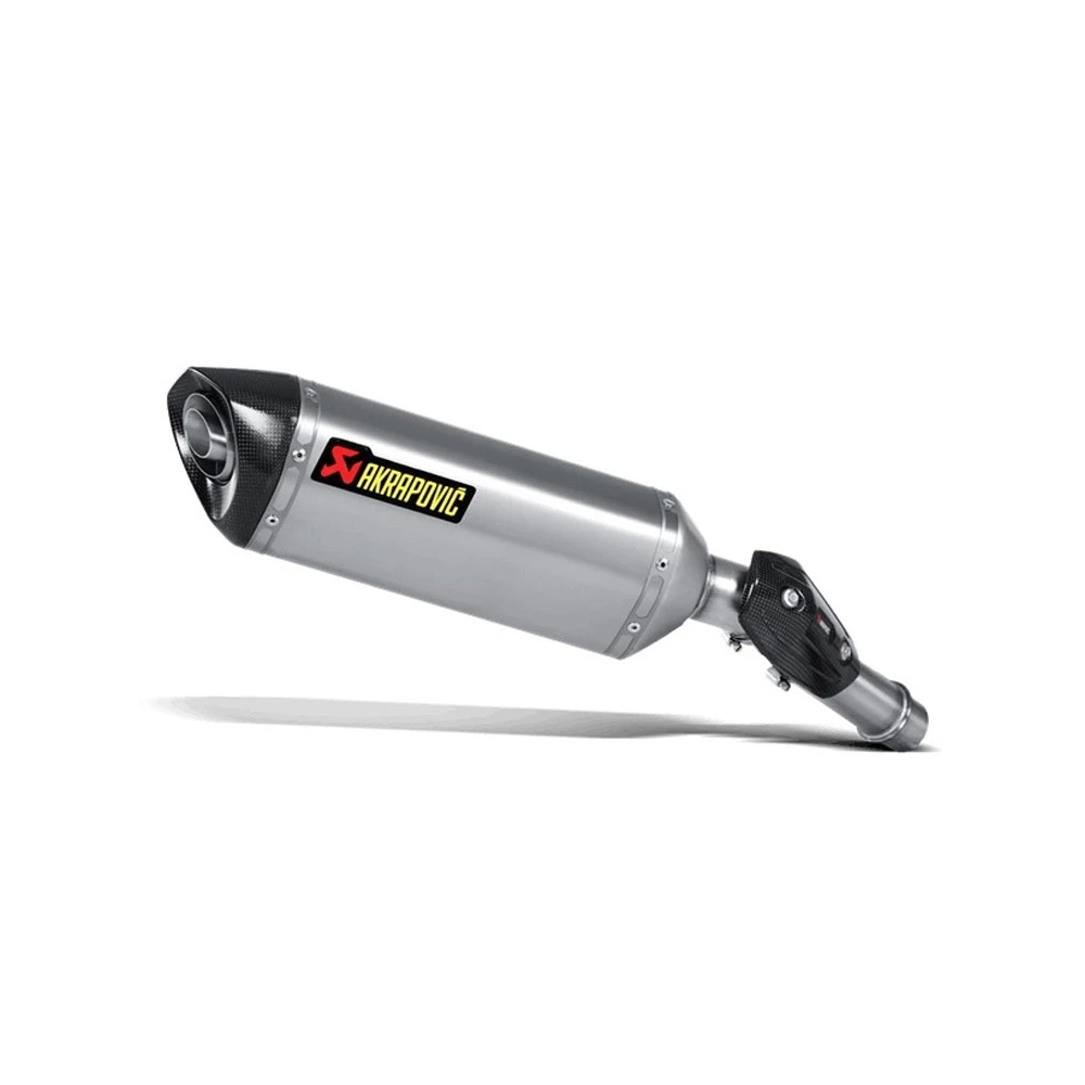 Auspuff AKRAPOVIC HEXAGONAL in TITAN mit CARBON-ENDCAP zu Kawasaki (CH Hom
