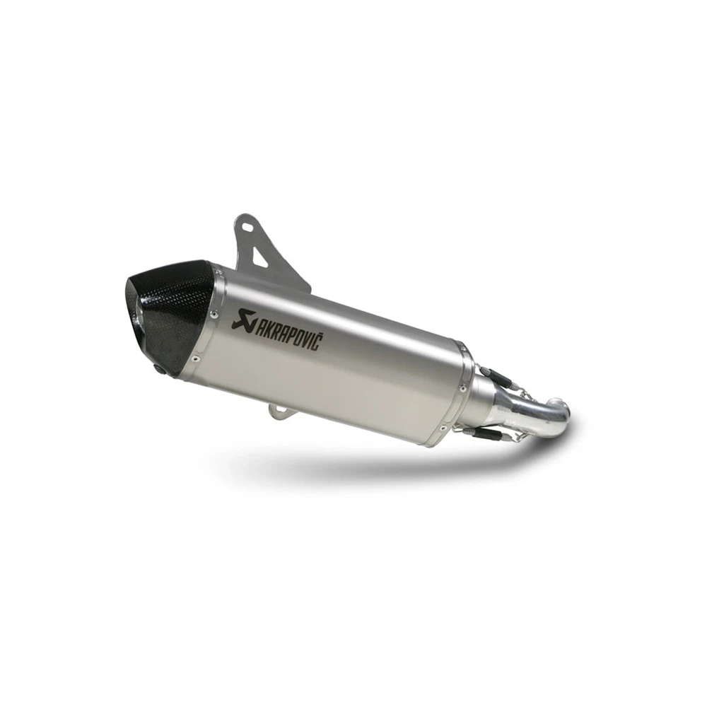 Auspuff AKRAPOVIC in TITAN mit CARBON-ENDCAP zu Piaggio (CH Homologiert) b