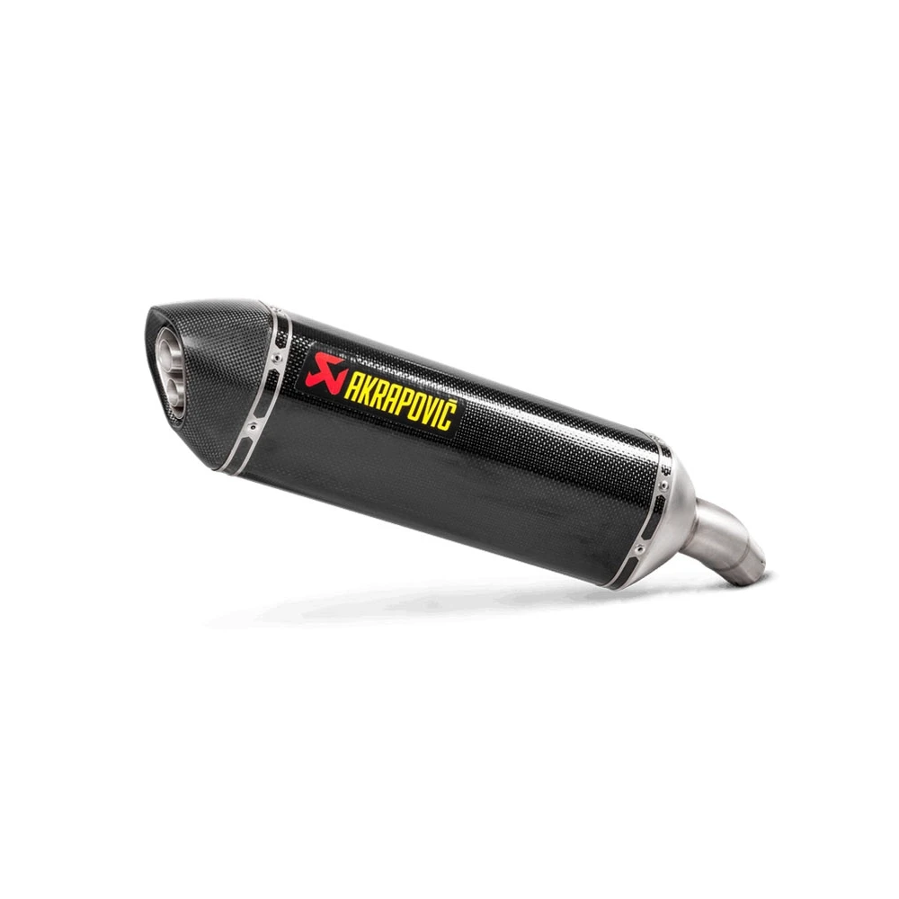 Auspuff AKRAPOVIC SLIP-ON in CARBON mit CARBON-ENDCAP zu Suzuki (CH Homolo