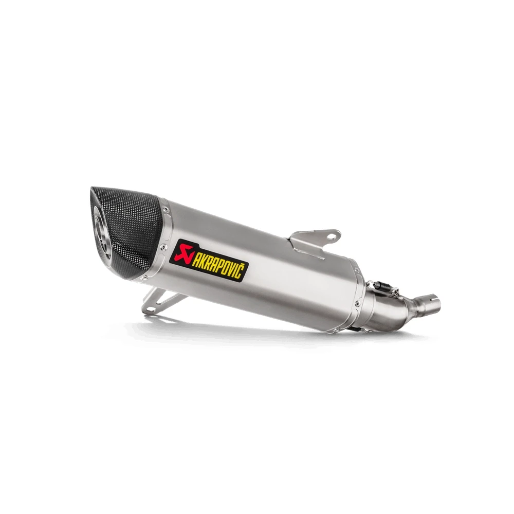 Auspuff AKRAPOVIC SLIP-ON in TITAN mit CARBON-ENDCAP zu Yamaha (CH Homolog