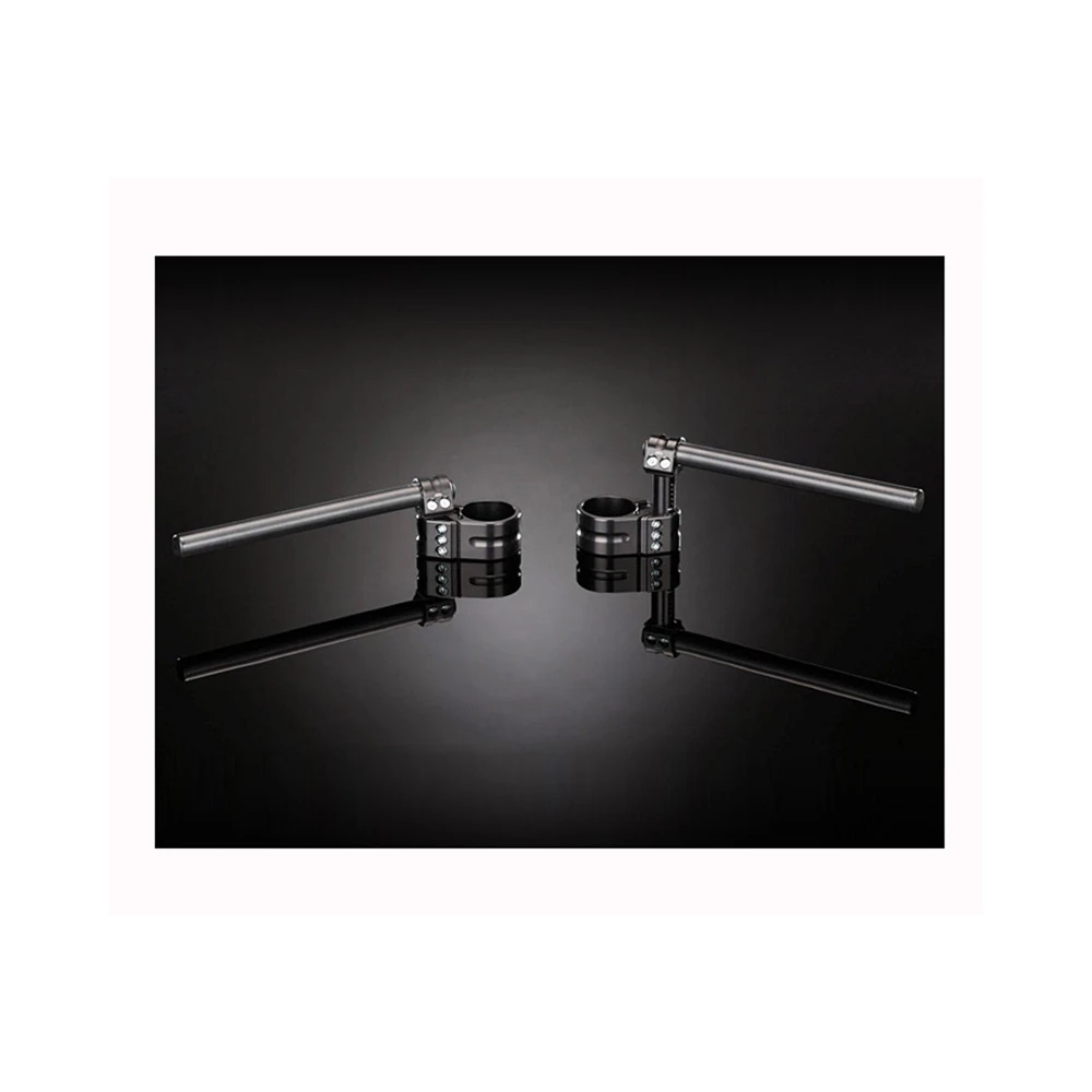 Stummellenker ABM MULTICLIP SPORT (0-40mm) Ø 22mm in SCHWARZ zu Ø 48mm Gab