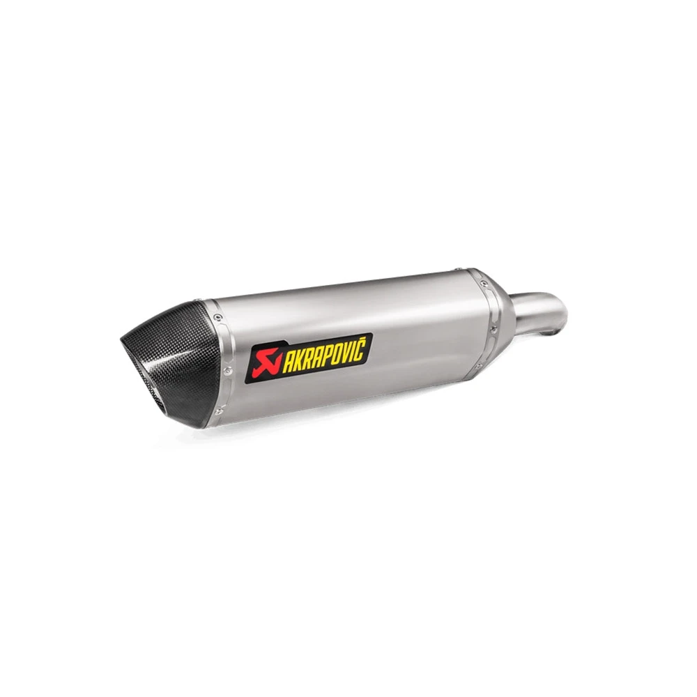 Auspuff AKRAPOVIC SLIP-ON in TITAN mit CARBON-ENDCAP zu Honda (CH Homologi