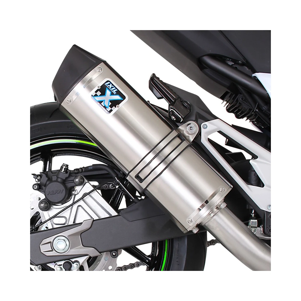 Bride IXIL aus INOX zu HEXOVAL XTREM Endschalldämpfern