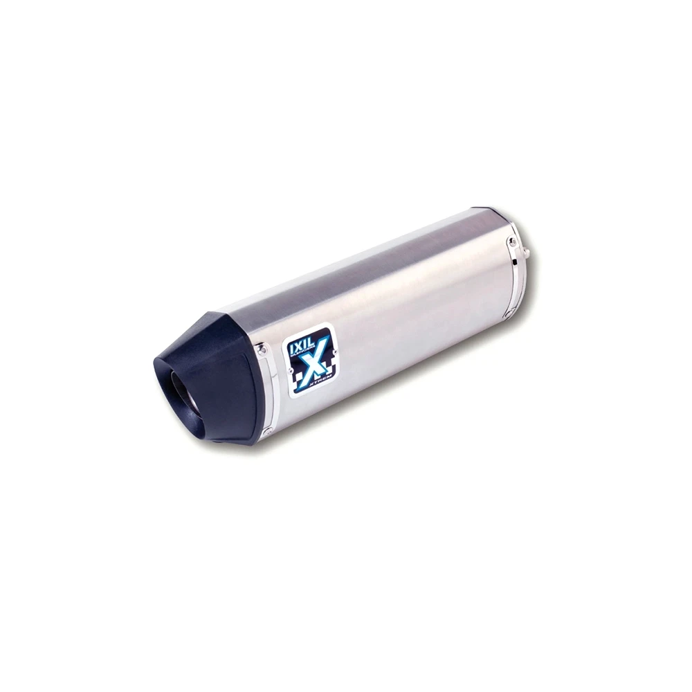 Auspuff IXIL HEXOVAL XTREM EVOLUTION (SOVE) in INOX mit END- CAP in SCHWAR