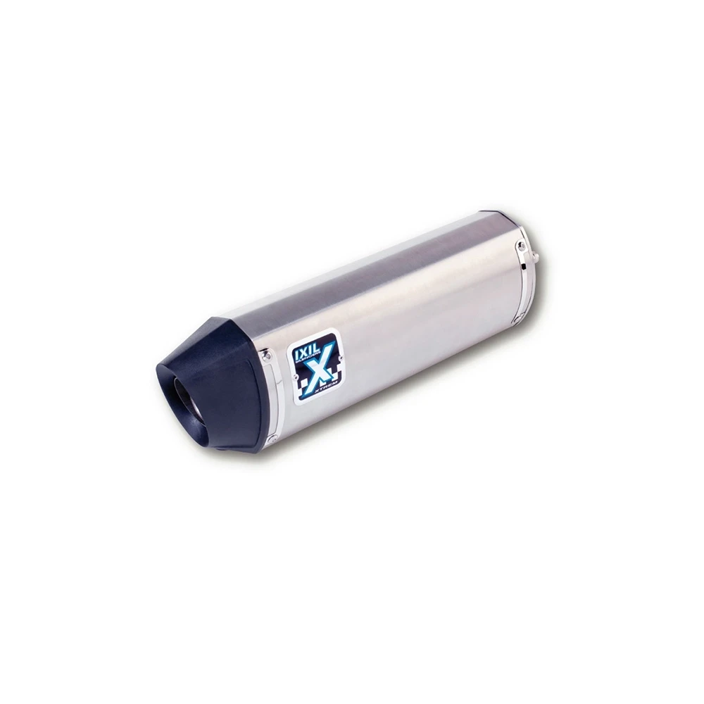 Auspuff IXIL HEXOVAL XTREM EVOLUTION (SOVE) in INOX mit END- CAP in SCHWAR