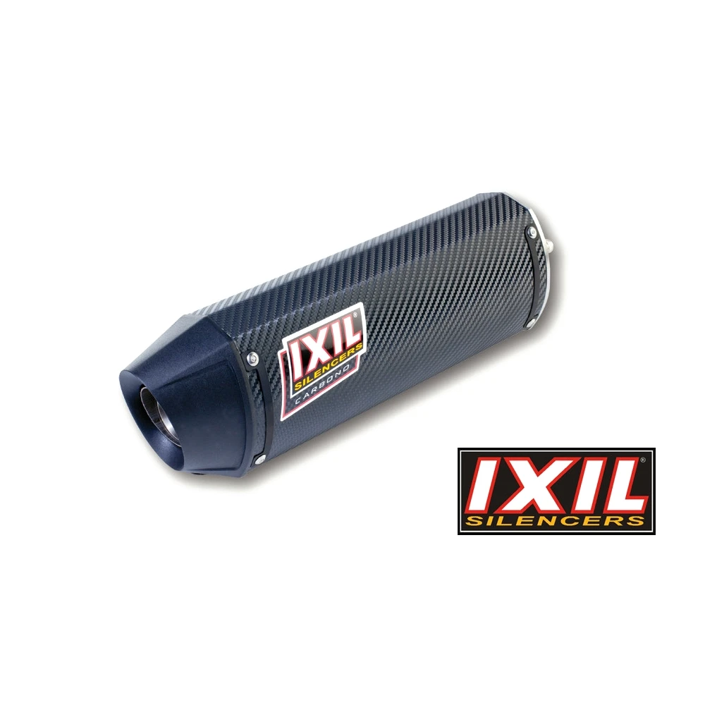 Auspuffanlage IXIL HEXOVAL XTREM CARBONO (COV) in CARBON mit END- CAP in S