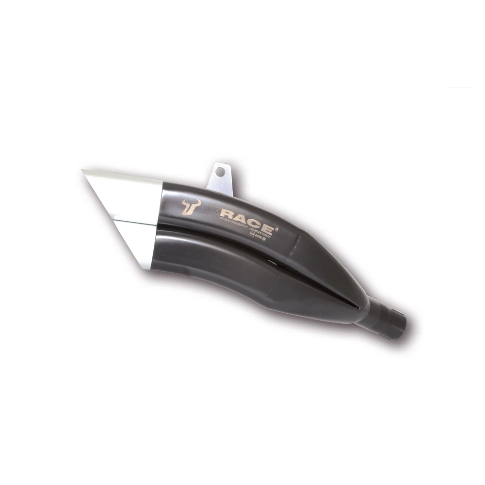 Auspuff IXRACE Z7 Dualexit in inox-schwarz zu Yamaha (CH-Hom)